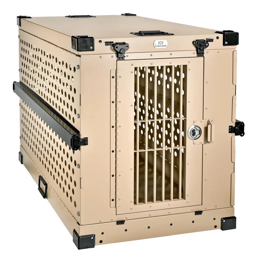 Dog Crate beige heavy-duty