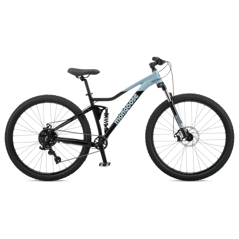 Mountain Bike black blue 100mm