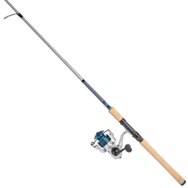 Spinning Reel 7' silver blue