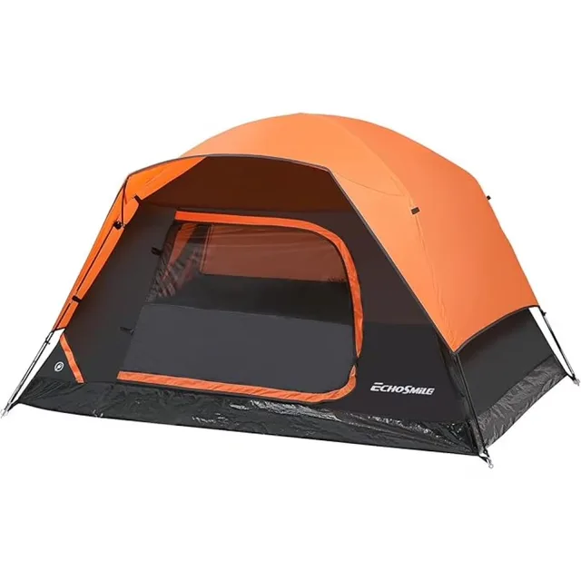 Camping Tent 2-4 person waterproof black