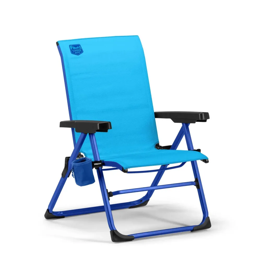 Camping Chair folding blue 400 lbs