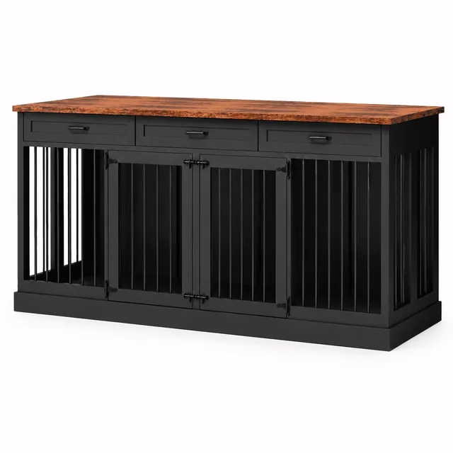 Dog Crate 70.9" 200 lbs 23.6"