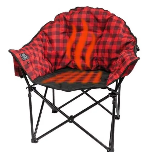 Chair blue red black