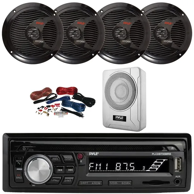 Stereo Receiver 6.5" 150w 600w