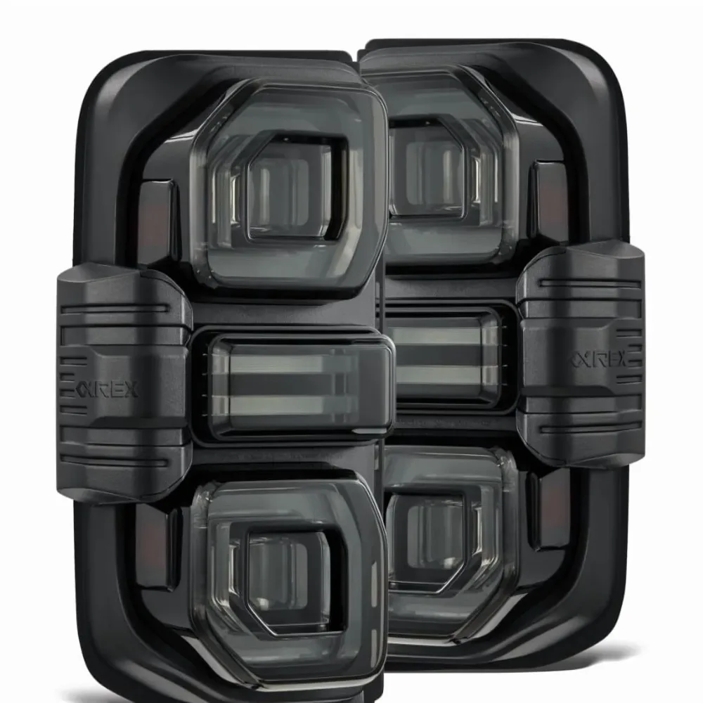 Truck Lighting led black red