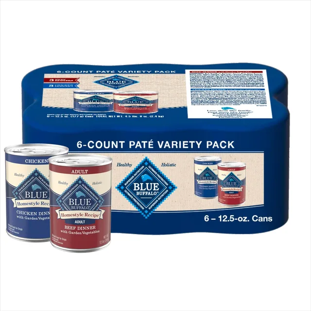 Dog Food 12.5 oz blue