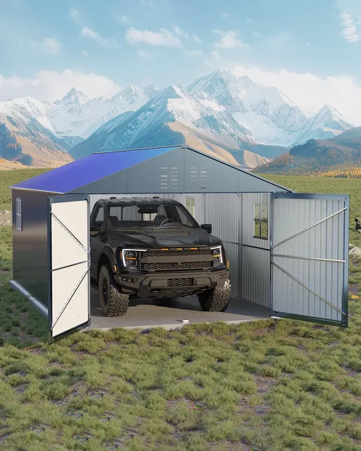 Metal Carport 4 people heavy-duty