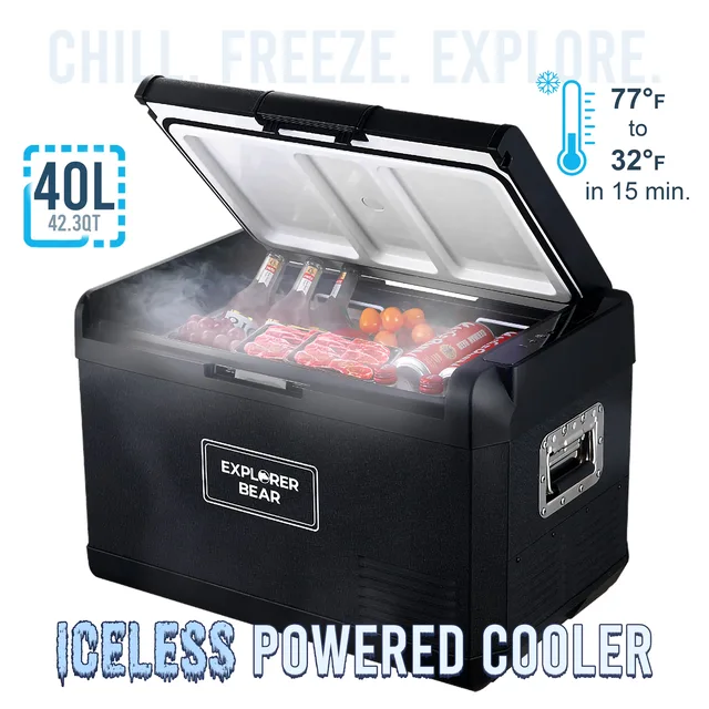 Refrigerator 24v 110-240v portable