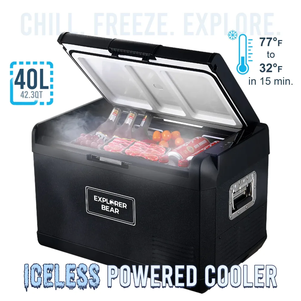 Refrigerator 24v 110-240v portable