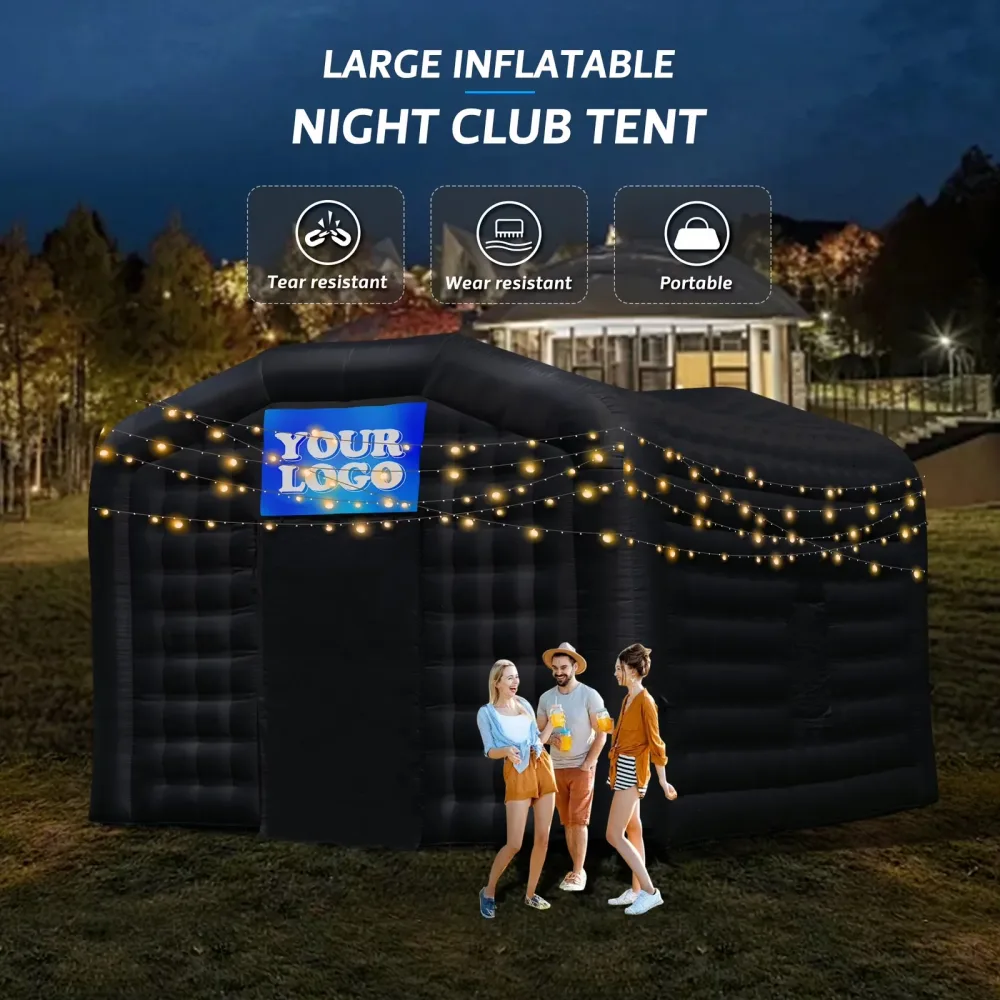 Party Tent black 12ft 10.5ft