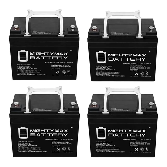 Battery 12v 4 pack 12 volt