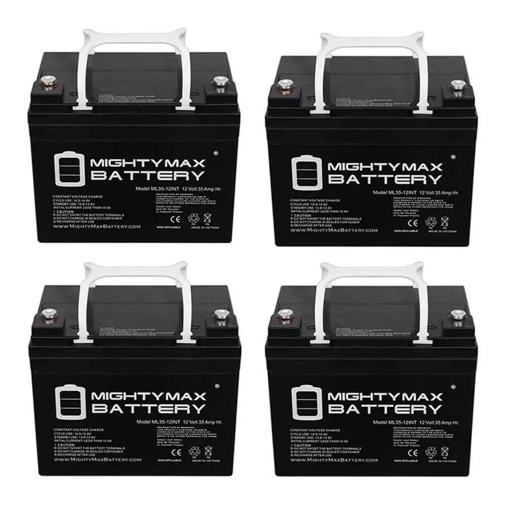 Battery 12v 4 pack 12 volt