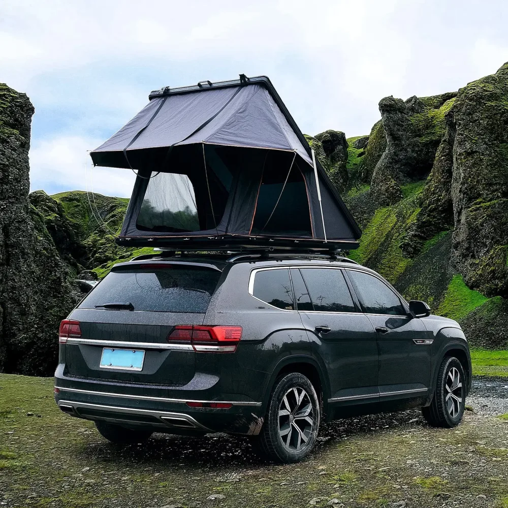 Rooftop Tent 2-3 person black grey