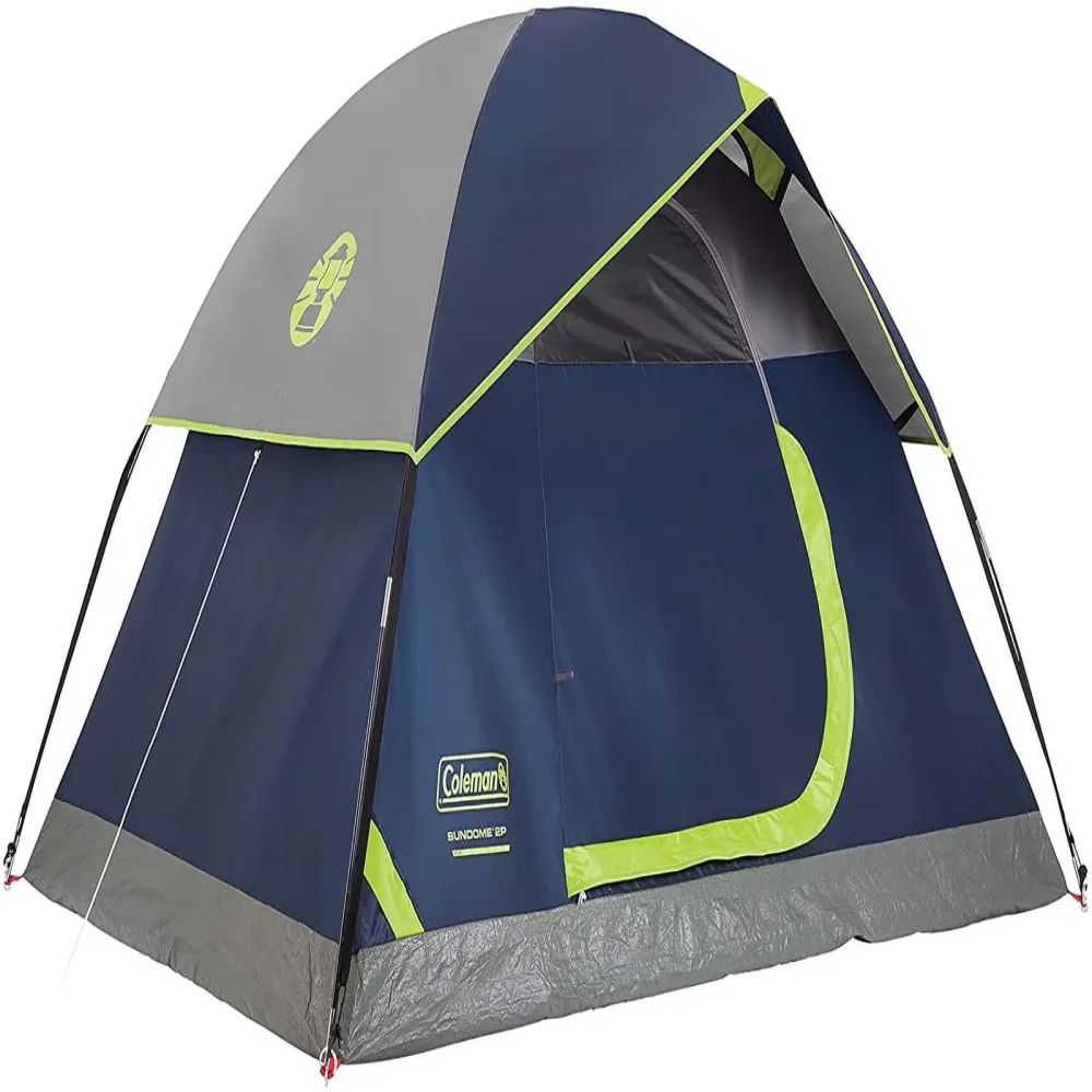 Camping Tent 2 person weatherproof blue