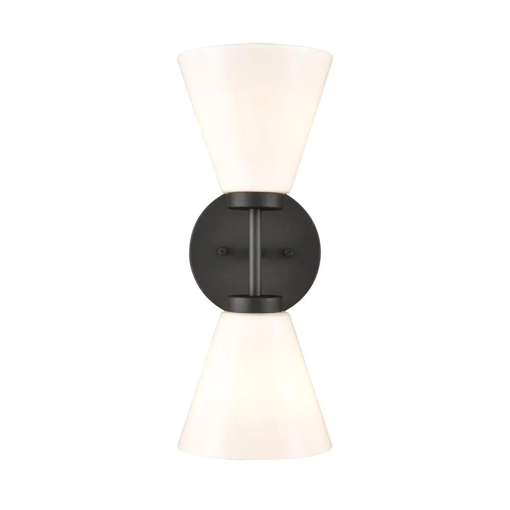Vanity Light black 6" 15"