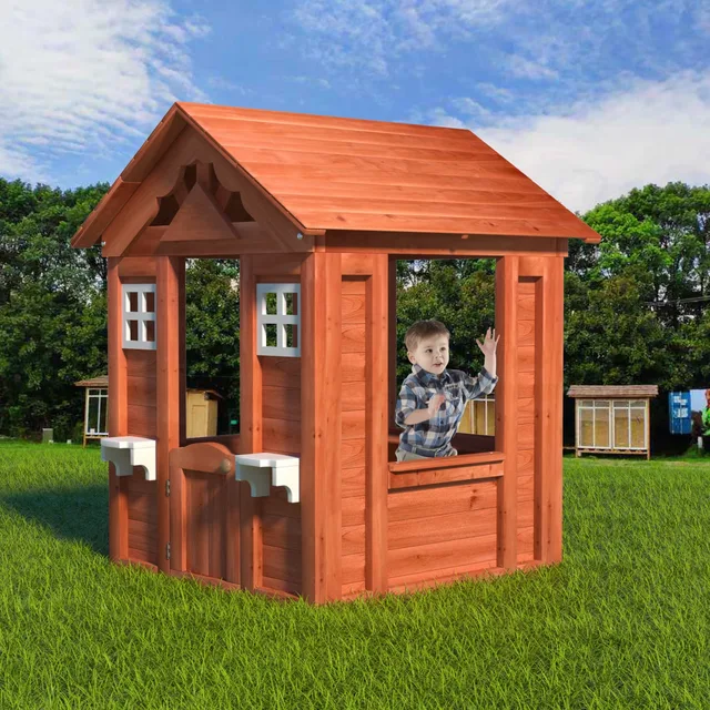 Backyard Play 55 in red 42"