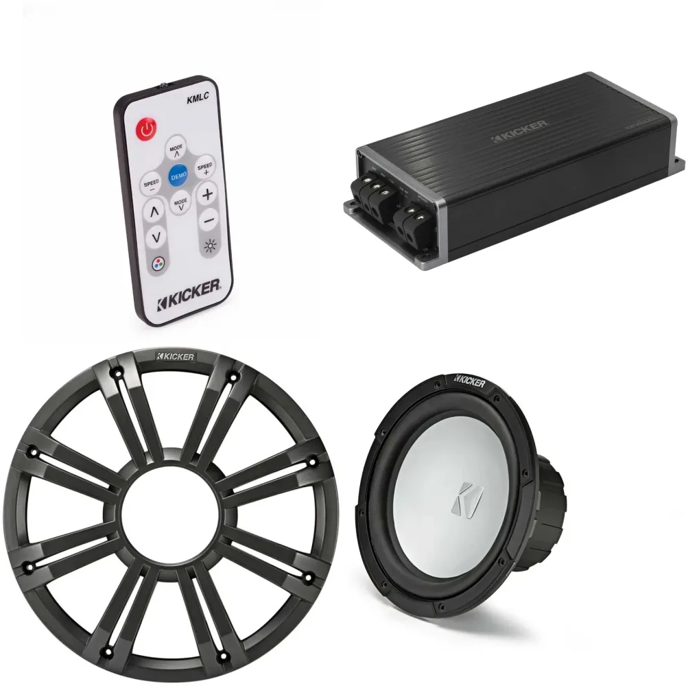 Subwoofer Audio 10" led 500 watts
