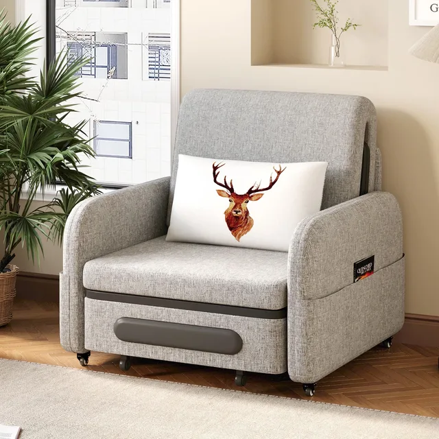 Sofa Bed gray white