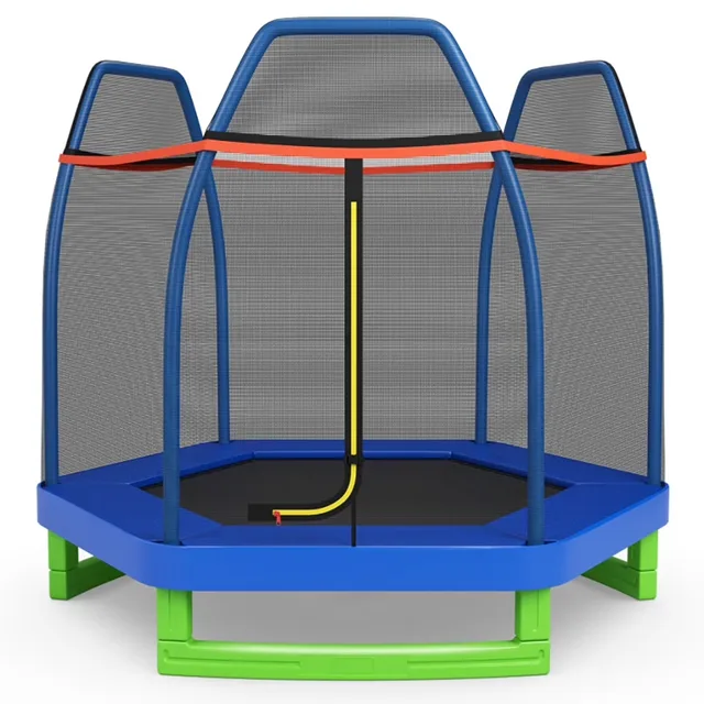 Backyard Play 7 feet green blue