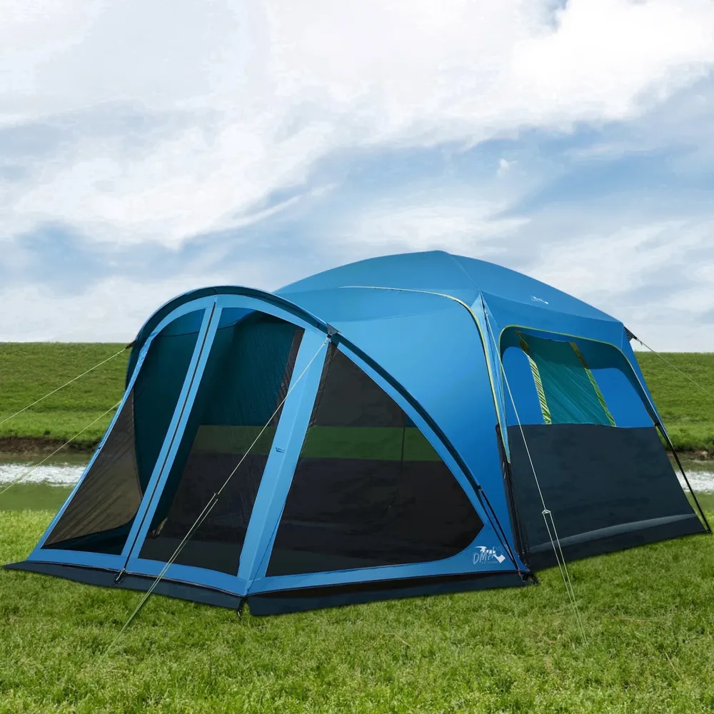 Family Cabin 6 person blue 6-8 people