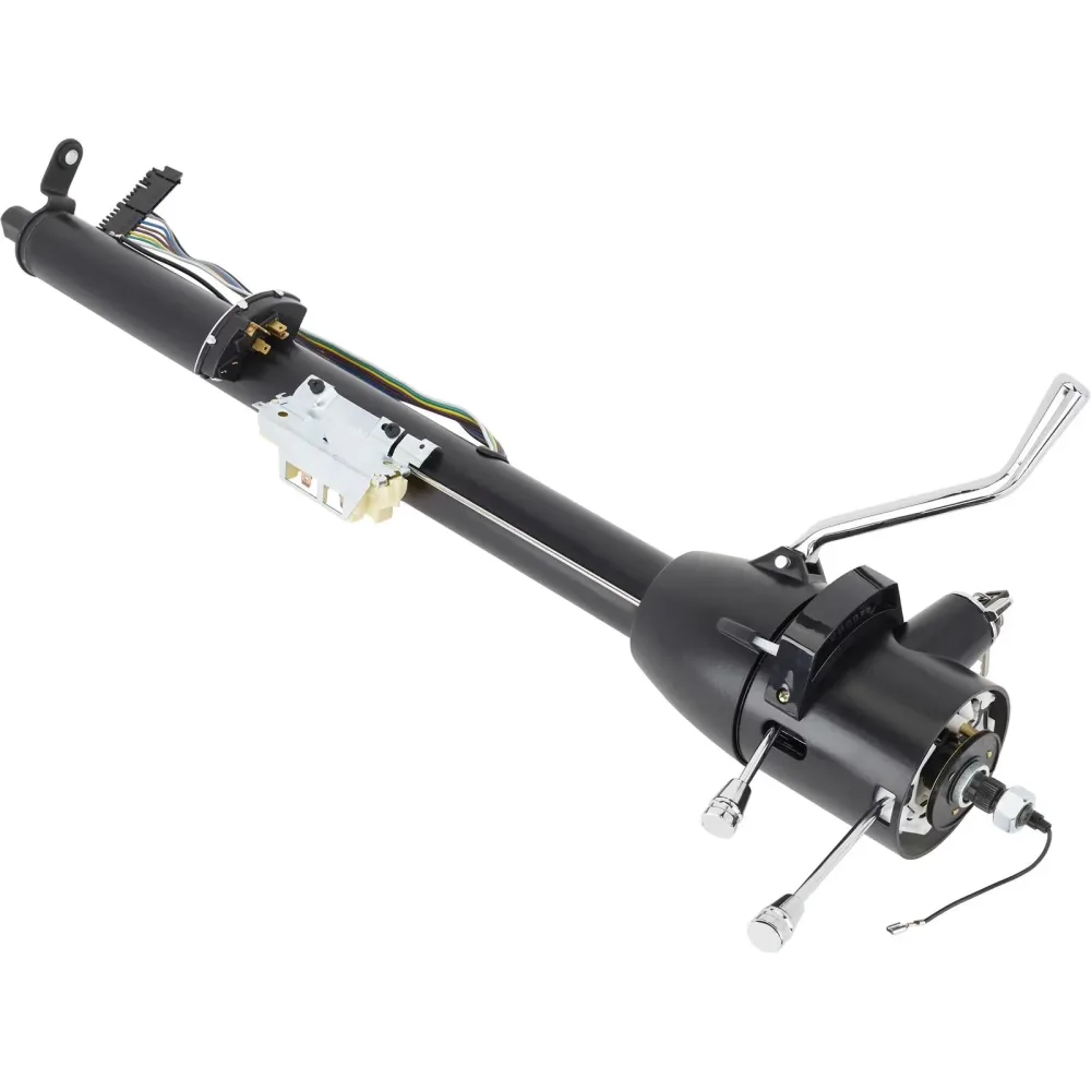 Steering Column 30" black red