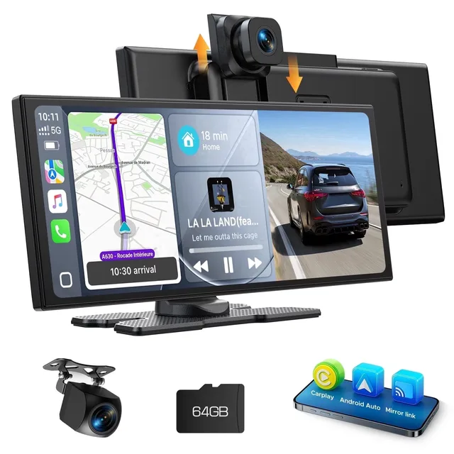 Stereo 10.25" wireless portable
