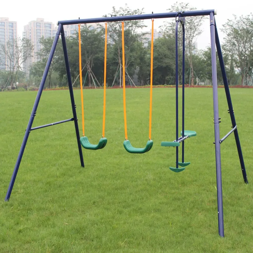 Backyard Swing 2 in blue 124"