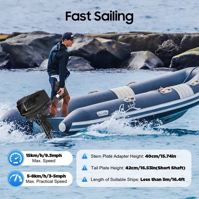 Trolling Motor 48v 1200w 1500kg