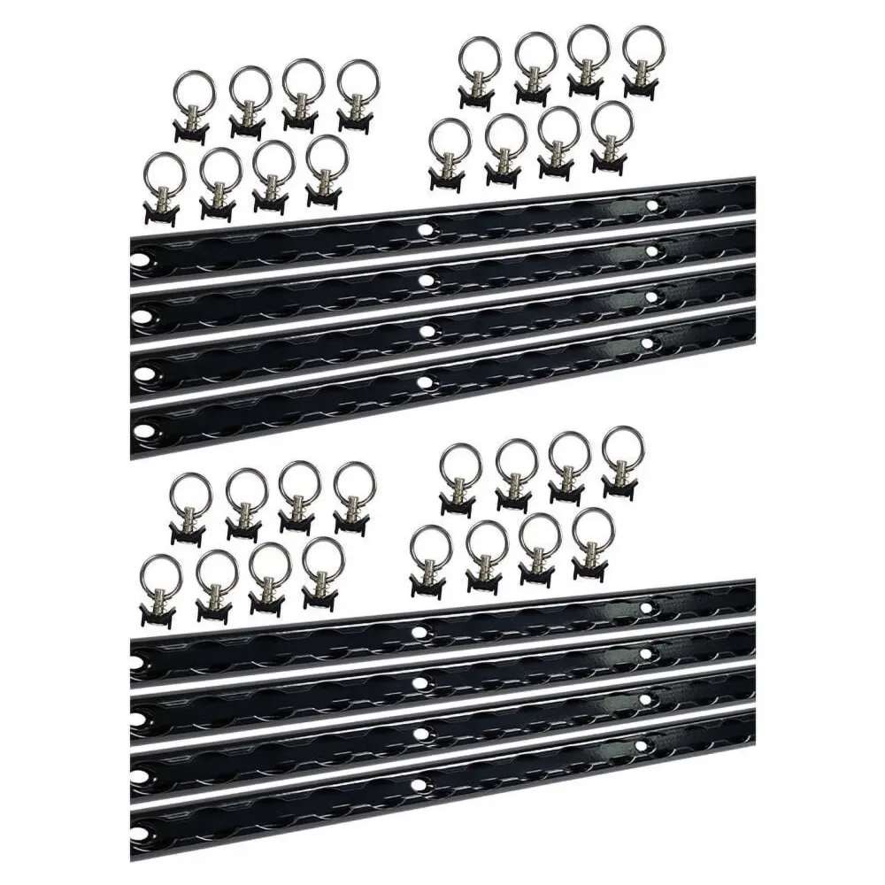 Trailer 8 feet black heavy-duty
