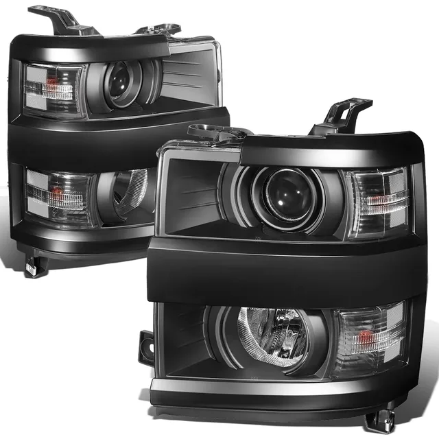 Projector Headlight black led