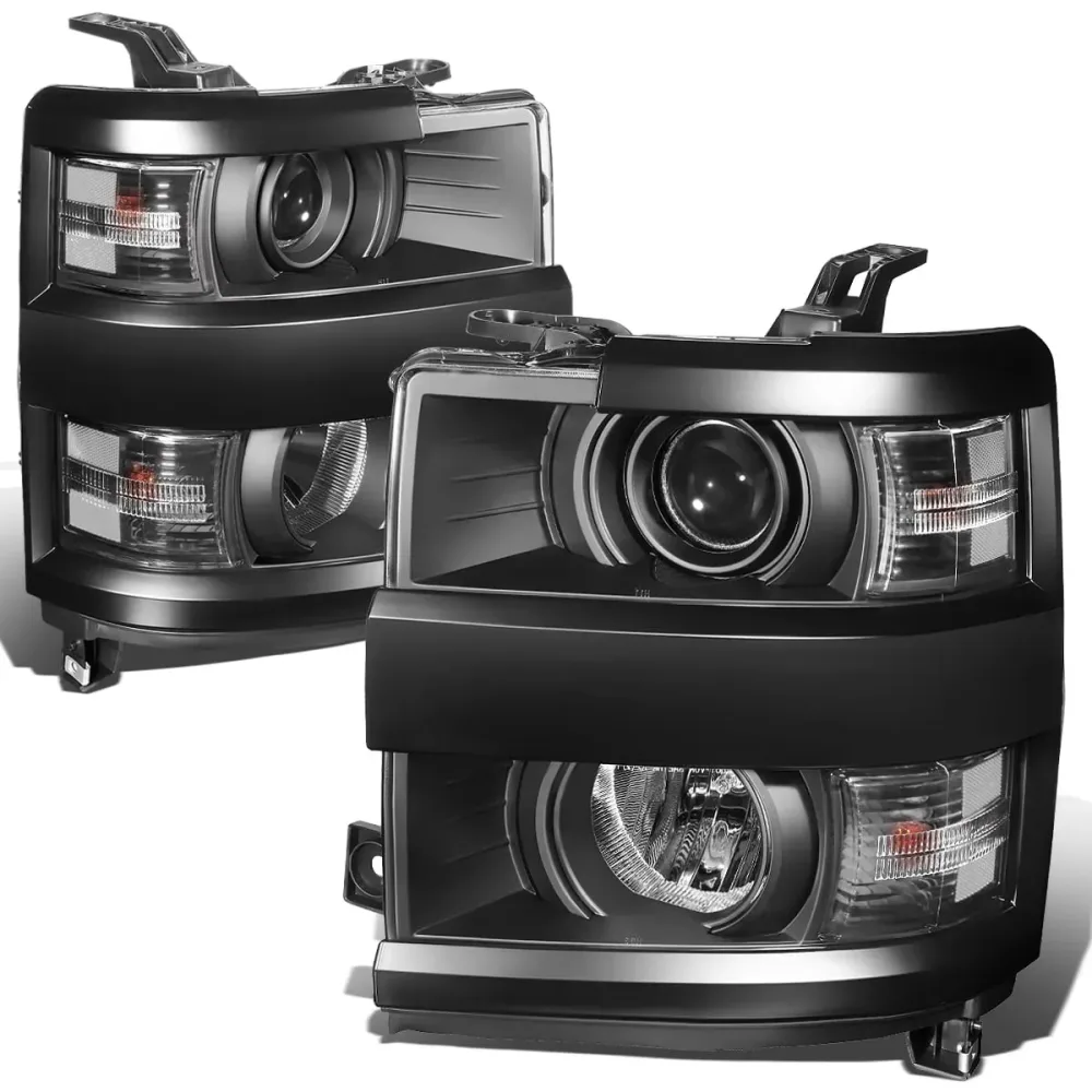 Projector Headlight black led