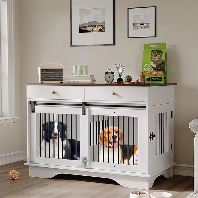 Dog Crate 47" white