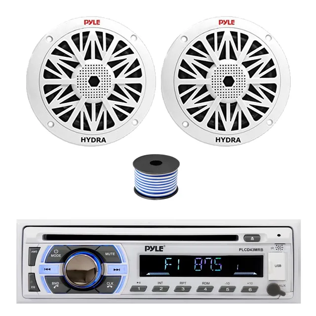 Stereo Receiver 6.5" 200 watt bluetooth