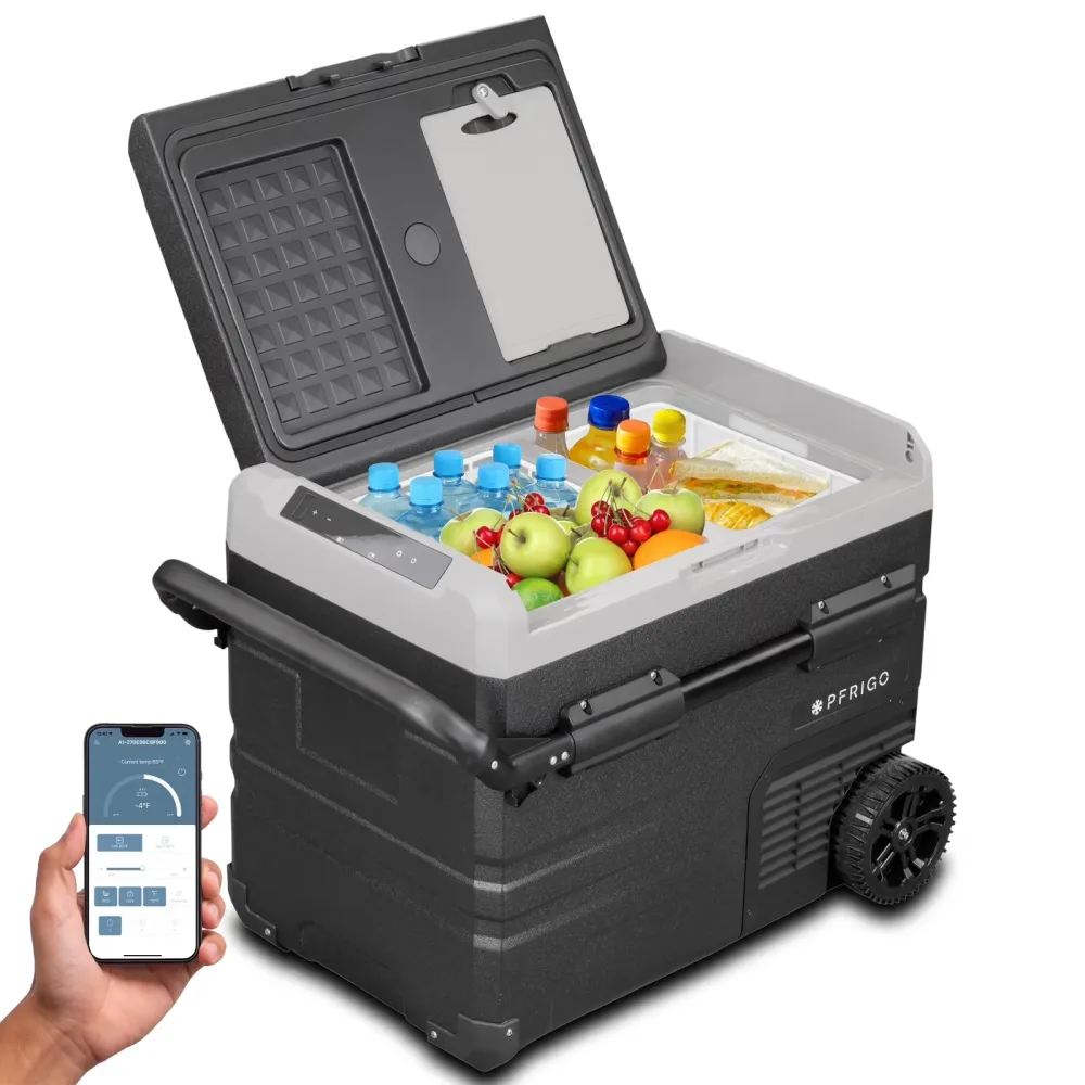 Rolling Cooler 12v 45 liters 48 quart