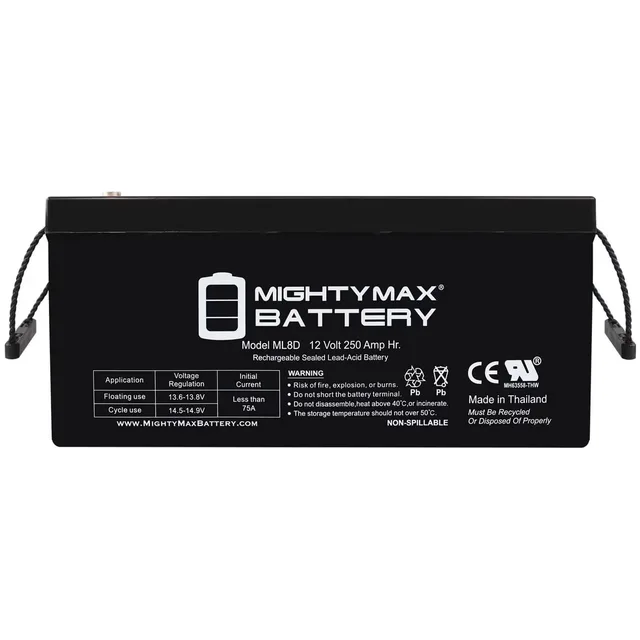 Battery 12v 12 volt 20.47 in