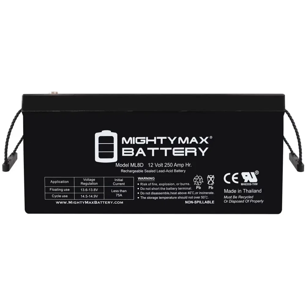Battery 12v 12 volt 20.47 in