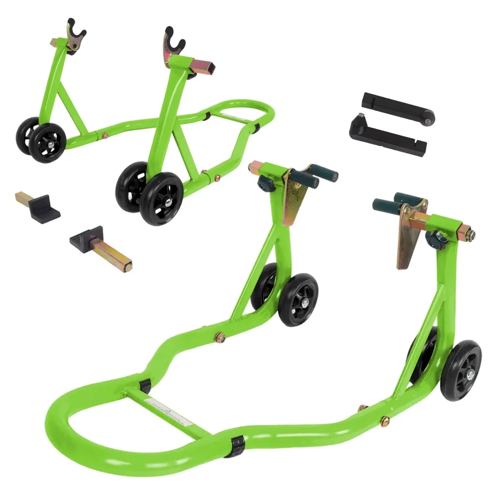 Motorcycle green 7.5" 11.4"