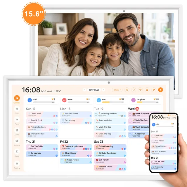 Family Organizer 15.6" 15.6 inch 9.61 inches