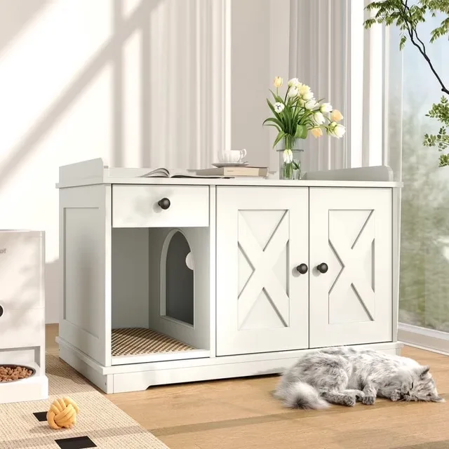 Cat Litter white