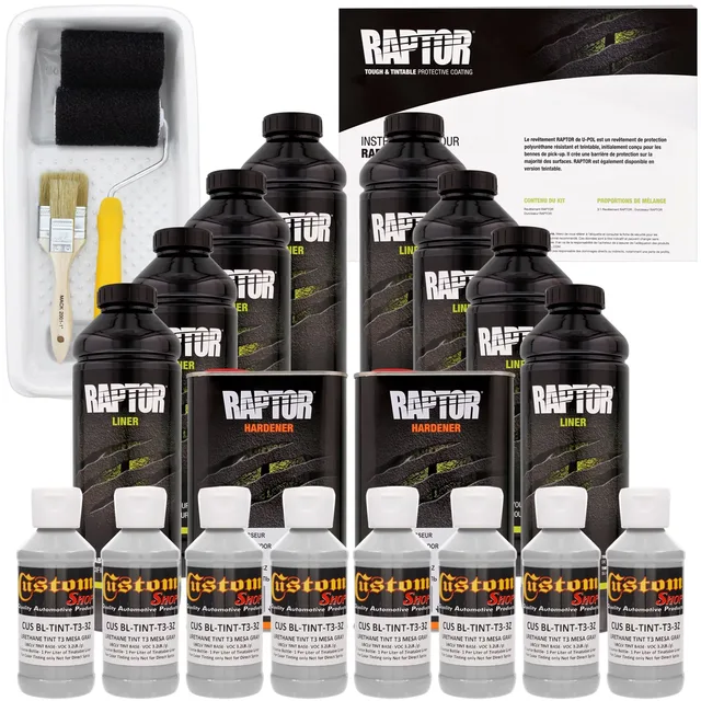 Truck Bed 8 liters gray 3 oz