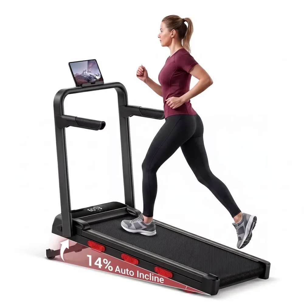 Treadmill 2.5 hp 300lbs led
