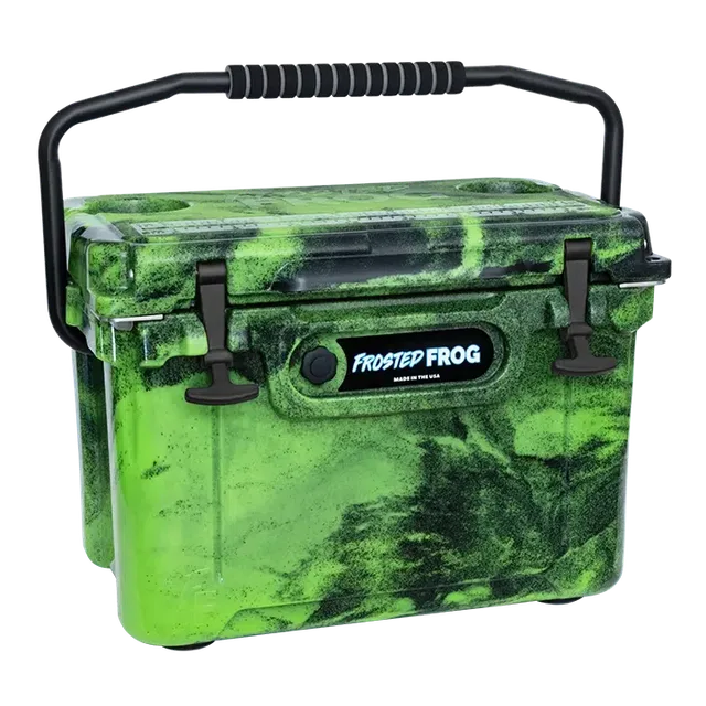 Cooler 20 quart green black