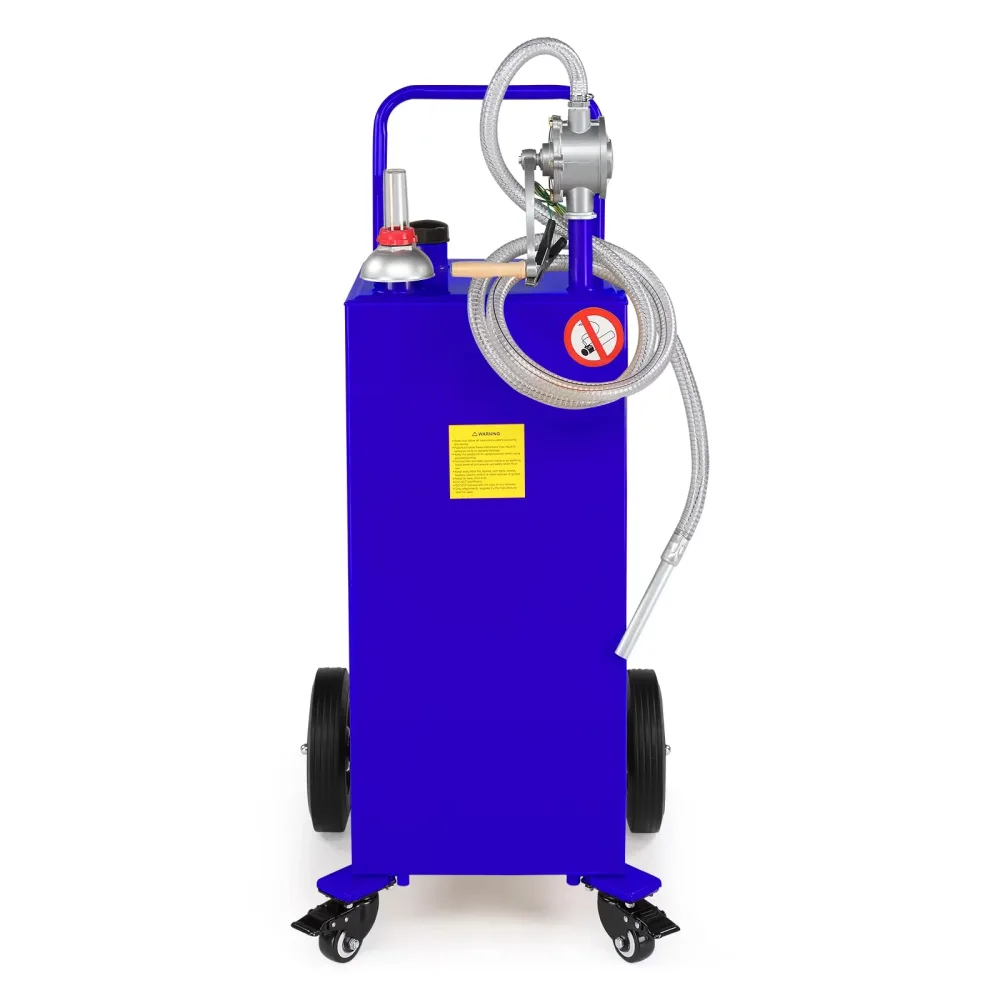 Portable 30 gallon blue