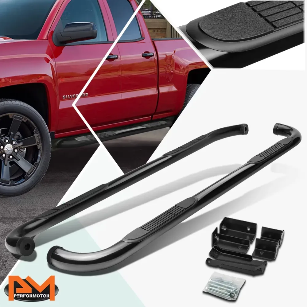 Bumpers & Grille Guards 3" black 500lb