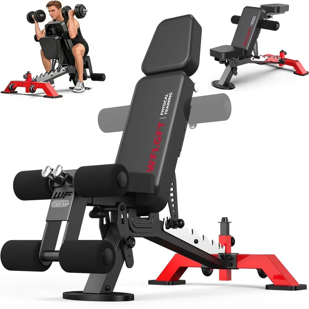 Weight Bench 2200lbs adjustable black