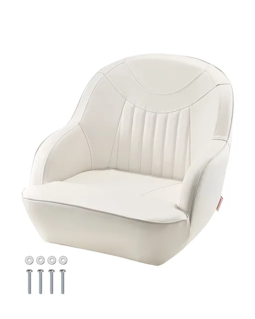 Boat Seat waterproof white 5.3 inches