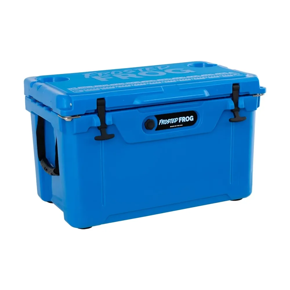 Cooler 45 quart blue heavy-duty