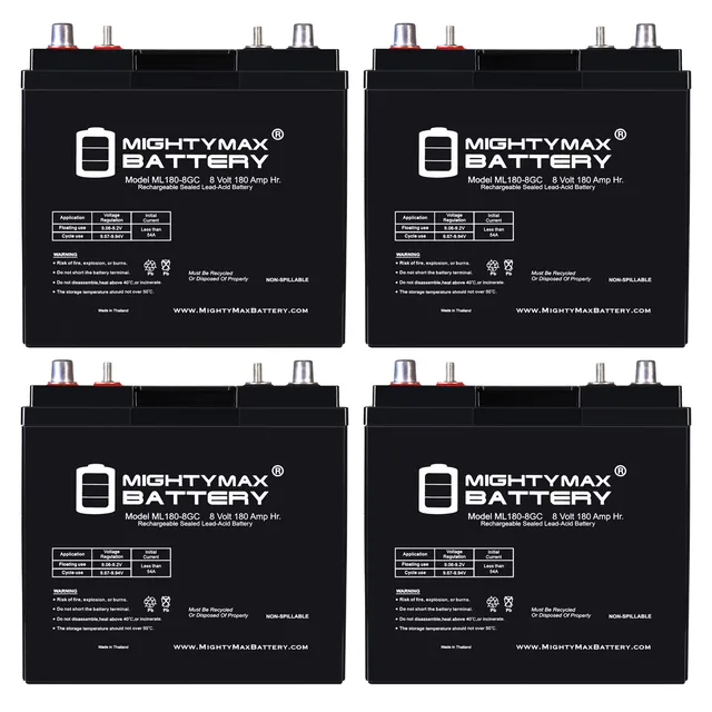 Battery 8v 4 pack 8 volt