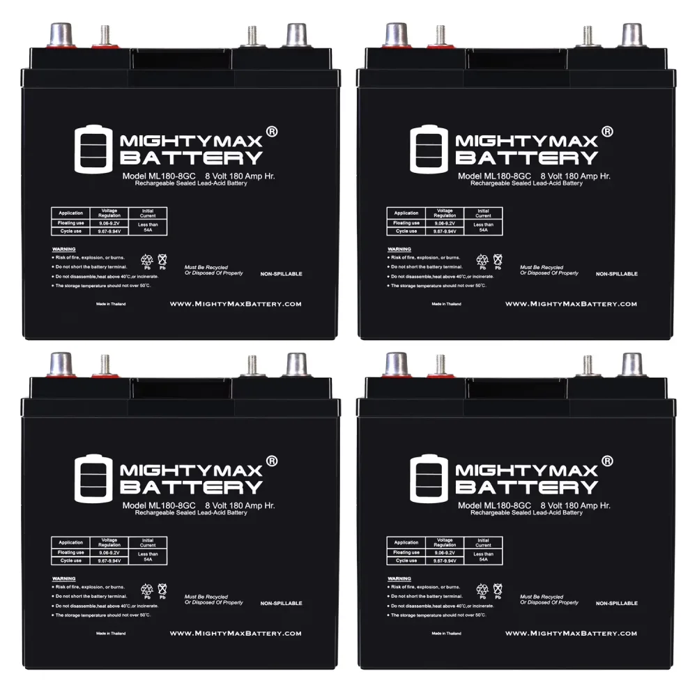 Battery 8v 4 pack 8 volt