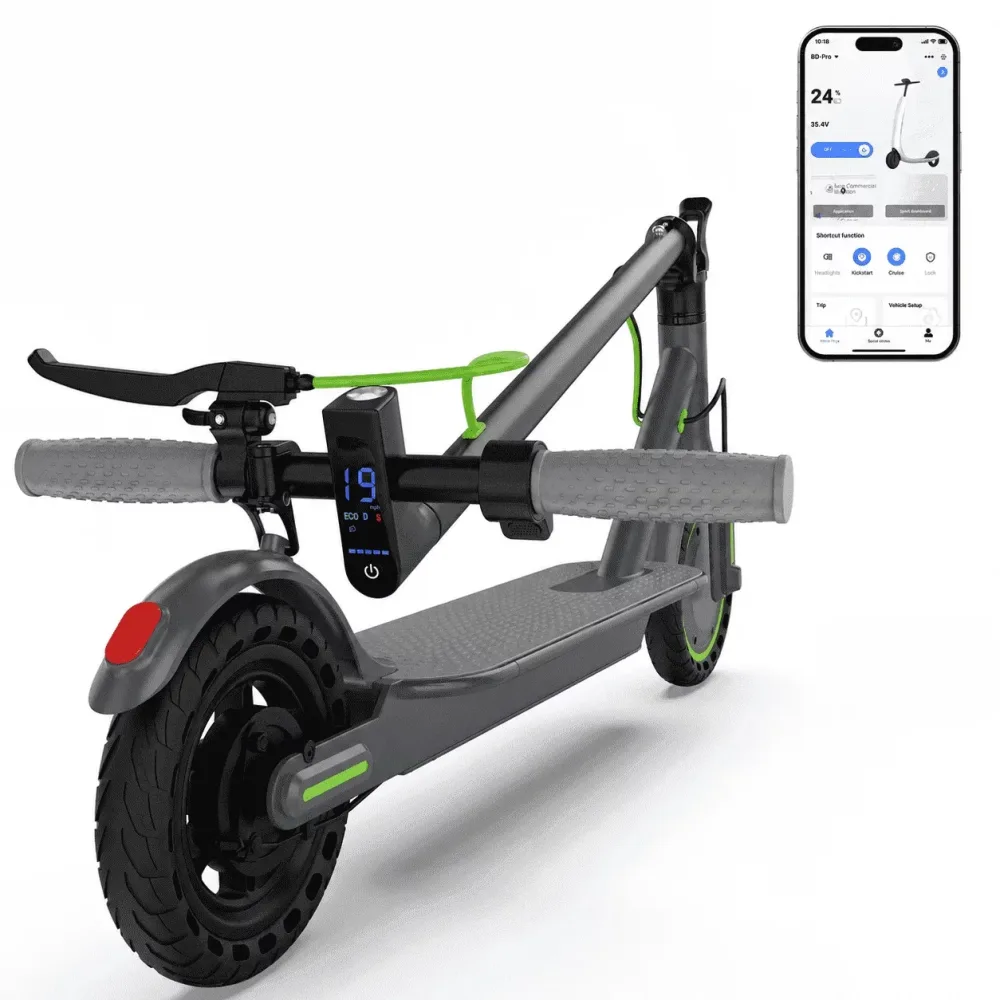 Electric Scooter 350w 8.5" green